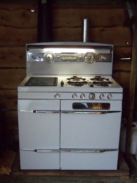 combination wood gas stove